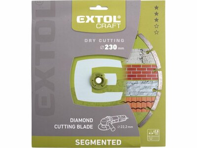 Extol Craft kotouč řezný diamantový 230mm 108815