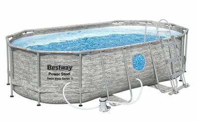 Bazén Bestway® Power Steel™, Vista Series, 56714, 427x250x100 cm