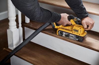 DeWalt DCW220N aku pásová brúska 75x533mm, 18V bez aku