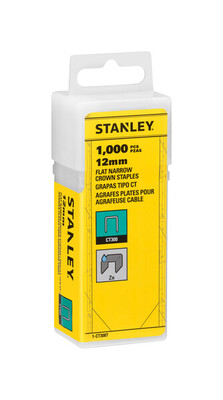 Stanley CT300 sponky na káble 12mm, 1000ks 1-CT308T
