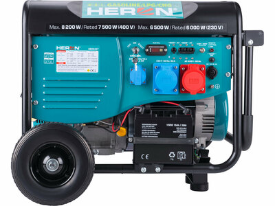 Heron benzínová a plynová elektrocentrála 3F, 8,2kW, 8896327