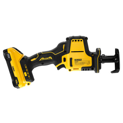 DeWalt DCS369P2 kompaktná aku chvostová píla 18V 2x5,0Ah aku