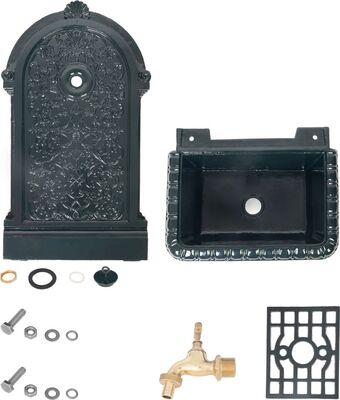 Gardens LT-H19880 záhradné umývadlo hliníkové, zelené, 440x330x880 mm 232991