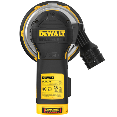 DeWalt DCW230N aku excentrická brúska 150mm, 18V bez aku
