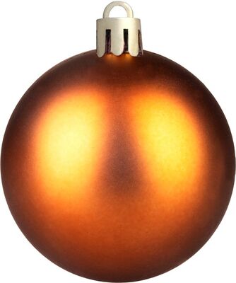 MagicHome vianočné ozdoby na stromček medené, 32 ks