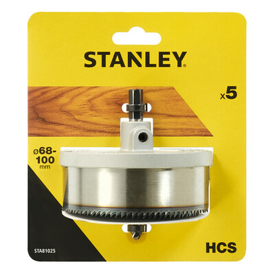 Stanley sada vykružovákov do dreva HCS 68-100 mm STA81025