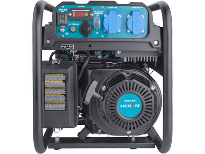 Heron invertorová elektrocentrála s IGBT zváračkou, 160A, 1F, 4,3kW 8896301