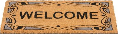 Rohožka MagicHome, pred dvere, Welcome, kokos/pvc, 40x60 cm