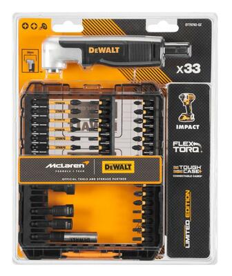 DeWalt Mclaren sada príslušenstva s pravouhlým násadcom 33-dielna, DT70782