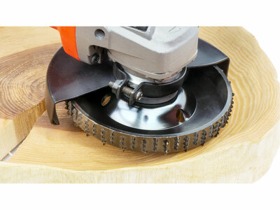 Extol Premium rašpľový kotúč hrubý oblý, ø118x18x22,2mm 8803720