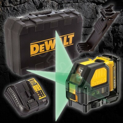 DeWalt DCE088D1G krížový laser zelený 10,8V