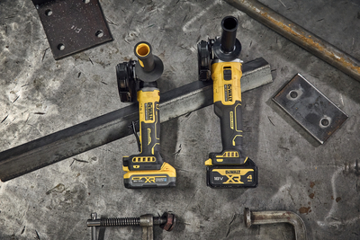 DeWalt DCG404N aku uhlová brúska s úzkym driekom 125mm 18V, bez aku