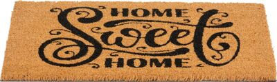Rohožka MagicHome, pred dvere, Home sweet home, kokos/pvc, 40x60 cm