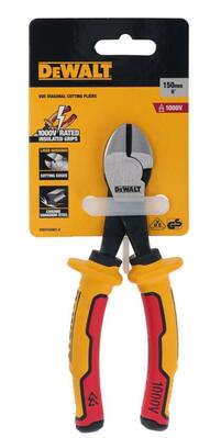DeWalt DWHT82801-0 elektrikárske bočné štiepacie kliešte 160mm