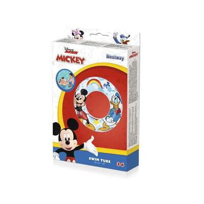Kruh Bestway® 91004, Mickey&Friends, koleso, detský, nafukovací, 560 mm 8050426