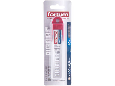 Brity olamovacie do univerzálneho noža čierne SK2, 18mm 10ks, 4780008