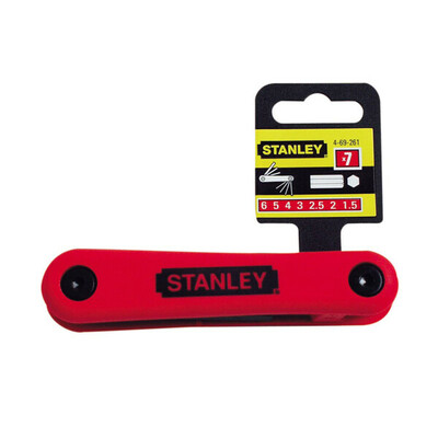 Stanley nožová sada imbusových kľúčov 1,5-6mm, 7ks 4-69-261