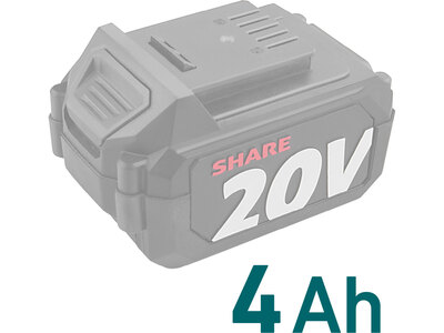 Extol industrial Share20V aku záhradný fukár 20V, bez aku, 8791907