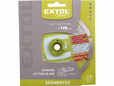 Extol Craft kotouč řezný diamantový 125mm 108812