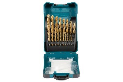 Makita D-72235 sada vrtákov 1-13mm do kovu HSS-Tin, 25 ks