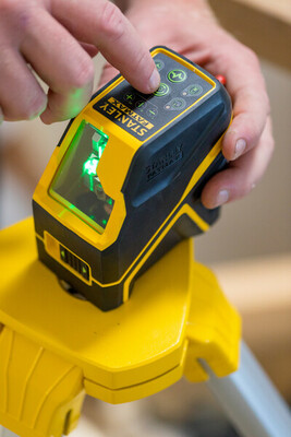  Stanley krížový laser so zeleným lúčom FMHT77595-1