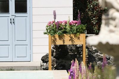 Strend Pro Garden vyvýšený záhon drevený, 84x40x98cm