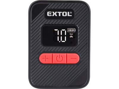 Extol Premium akumulátorový kompresor, 8V/500mAh Li-ion, max. 10,3bar, 12l/min, 8891512