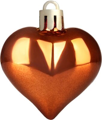 MagicHome vianočné ozdoby na stromček medené, 32 ks